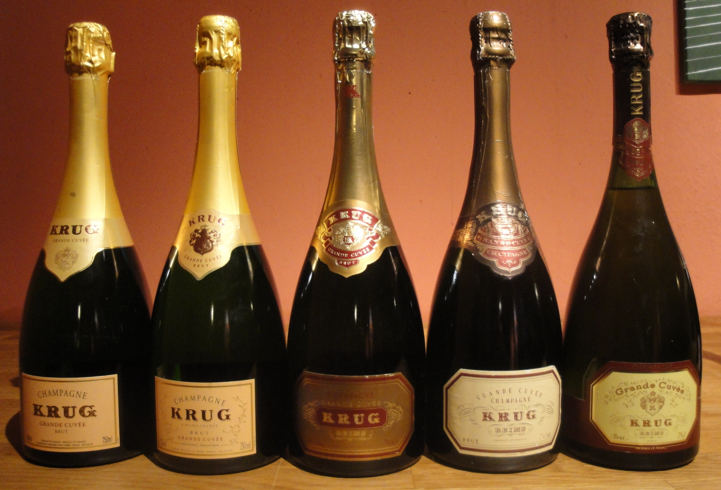 How to identify the age of a Krug Grande Cuvée | Tomas\'s wine blog